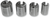 Chrome/Zinc Spoke Wheel Weights 03650053