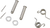 Footpeg Pin and Spring 16202291
