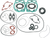 Complete Engine Gasket Set 711212