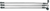 Designer Series Braided Non-ABS Front Brake Line Kit 17410798