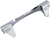 8-1/4" Short Turn Signal Mounting Brackets — Chrome DS280218