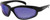 FAT BOY SUNGLASSES BLK FRAME W/SMOKED BLU MIRROR LENS-26-4891