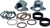 GASKET INTAKE TO CARB KIT 27002-78-681-4774