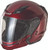 TOURIST SOLID HELMET CANDY RED XL-73-8105X