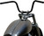 BOBBER HI BAR STEEL / 1INCH / W DIMPLE BLACK-750-01201