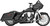 SHARP CURVE RADIUS BLACK SCALLOP CUT `95-16 FLT/H-82-00229