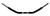 CHUBBY KNUCKLE BAR SATIN BLACK-830-0503B