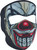 NEOPRENE FULL MASK CHICANO CLOWN-26-5101
