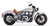 2-1 TURNOUT CHROME W/BLK TIP `14-UP SCOUT-82-800078