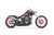 TURNOUT 2-1 BLACK W/BLACK TIP `86-17 SOFTAIL-82-00526