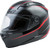 FF-88 FULL-FACE PRECEPT HELMET BLACK/RED 2X-72-47912X