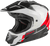 GM-11 DUAL-SPORT SCUD HELMET HELMET BLACK/WHITE/RED XL-72-7014X
