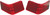 CORNER REPLACEMENT LIGHT LENS RED KING TOUR PACK-820-0388