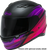 FF-98 FULL-FACE OSMOSIS HELMET MATTE BLACK/PUR/RED LG-72-5130L
