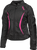 WOMEN'S BUTANE JACKET BLACK/PINK MD-477-7041M