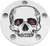 TC TIMER COVER SKULL CHROME-563-05170