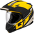 GM-11 DECIMA HELMET MATTE BLACK/YELLOW/GREY XS-72-7258XS