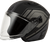 OF-87 DUKE HELMET W/LED LIGHT MATTE BLK/GREY XL-72-7341X