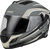 FF-18 DRIFT HELMET MATTE GREY/SILVER/BLACK 3X-72-73653X