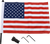 Extended-Style Luggage Rack Flag Mount with Flag 05211975