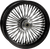 FR 48-SPK SD BLACK 18X3.5 WG-HUB 3/4" AXL 00 LTR-576-04246