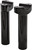 H-BAR RISERS 5-1/2"  STRAIGHT BLACK-820-1347B