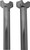 H-BAR RISERS 8.5" STRAIGHT CHROME-820-1331C
