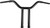 FATTY DRAG STYLE HBAR 14" BLACK-820-1208B