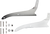 Square Sissy Bar Kit — Mini 15010285