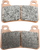 Sintered Road Race "GPFAX" Brake Pads 17211807
