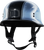 9MM GERMAN BEANIE HELMET CHROME 4X-77-10024X