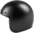 .38 RETRO HELMET MATTE BLACK XS-77-1201XS