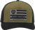 PATRIOT HAT GREEN/BLACK SM/MD-489-2009S