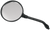 Round Kawasaki KZ Style Universal Mirror 2029605