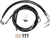 Black Braided Brake Line Kit 17413942