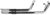 Streetrod Slashdown Exhaust System 18100872