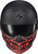 COVERT FACE MASK SAMURAI GLOW IN THE DARK RED-75-01048