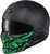 COVERT FACE MASK SAMURAI GLOW IN THE DARK GREEN-75-01096