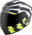 EXO-R420 FULL-FACE HELMET TRACKER WHITE/NEON XL-75-1132X