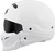 COVERT OPEN-FACE HELMET GLOSS WHITE LG-75-1601L
