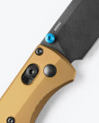 Benchmade Bugout Burn Brass Aluminum