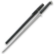 The Honshu Boshin® Double Edge Sword fuses tradition and innovation to yield a masterwork of modern sword design. The sword boasts a 30 1/2” 1060 high carbon steel blade that’s unrivaled in sharpness and strength. Trading traditional trappings for sleek contemporary style, the cutting edge Boshin® is an undeniably modern weapon. Textured TPR shrouds the handle for an ergonomic no-slip grip and the handle is crowned with an oversized polished steel pommel. The guard snubs fanciful ornamentation in favor of a practical pointed ellipse design. In keeping with the Boshin® sword’s clean, functional motif, the scabbard is wooden with a semi-gloss black finish and features black faux leather wrapping and cotton cord. Wielding the Honshu Boshin® Double Edge Sword is almost Zen-like – you just have to experience it for yourself!