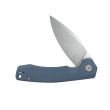 General Information:
Brand: Kubey
Item Name: Calyce
Model No.: KU901U
UPC: 759382995878
Product Type: Folding Knife
Dexterity: Ambidextrous
Best Use: Outdoor, Every Day Carry
Designer: Kubey Knife Team
Country of Origin: China
Warranty: Lifetime

Material:
Blade Material: 14C28N
Heat Treatment: Vacuum & Cryogenic
Blade Shape: Drop Point
Blade Finish: Beadblast
Type of Edge: Plain
Handle Material: G10
Handle Color: Denim

Dimensions:
Item Weight: 3.88 oz / 110 g
Overall Length: 7.80 inch / 19.8 cm
Handle Length: 4.53 inch / 11.5 cm
Handle Thickness: 0.51 inch / 1.3 cm
Blade Length: 3.27 inch / 8.3 cm
Blade Width: 1.18 inch / 3.0 cm
Blade Thickness: 0.12 inch / 3.0 mm
Blade Hardness: HRC60-62
Sharpening Angle: 15°-20°

Accents & Hardware:
Backspacer Material: N/A
Backspacer Color: N/A
Clip Material: Stainless Steel
Clip Finish: Sandblast
Clip Position: Tip-up, L/R
Pivot Cap Material: Stainless Steel
Pivot Cap Finish: Sandblast
Liner Material: Stainless Steel
Liner Finish: Sandblast
Studs Material: Stainless Steel
Studs Finish: Sandblast
Filler Tab Material: Stainless Steel
Filler Tab Finish: Sandblast
Screws Material: Stainless Steel
Screws Finish: Sandblast
Lock Type: Liner
Washer Material: Caged Ceramic Ball Bearing
Washer Size: 5.2 (d) X 9.6 (D) X 1.6 (H) mm