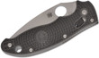 SP101PBK2: C101PBK2 Manix 2 Lightweight Black
Spyderco

The lightweight Manix 2 has arrived and is drawing praise and winning accolades, including Blade Magazine's 2010 Most Innovative American Design.

Like its G-10 handled counterpart, the lightweight Manix 2 features the Ball Bearing Lock. The lock operates around a free-floating ball bearing contained inside a custom polymer cage. The ball bearing's round shape allows the lock to self-adjust across a large surface ensuring smooth and consistent lock-up every time it is engaged. The Ball Bearing Lock is engineered to be self contained meaning there is no need for internal liners to support it, allowing the folder to be manufactured liner-free and extraordinarily light weight.

The EdgeTek FRCP (fiberglass reinforced co-polymer) handle is black with a series of jimped areas molded around the handle's perimeter. Additionally Bi-Directional Texturing covers both sides of the handle scale making the folder better for gripping in wet or uncertain conditions.

The blade is made from released BD-1 Carpenter steel. BD-1 is gaining the attention of knife enthusiasts for its high carbon and chromium content that is rust-resistant while offering enduring edge retention. The blade is flat-ground with spine and choil jimping and an oversized Spyderco Round Hole.

An ambidextrous, tip-up wire silhouette pocket clip and screw-together handle construction make the folder user friendly with several and carry options.

Features
Ambidextrous tip-up clip
14mm Spyderco Trademark Round Hole
Oversized lanyard
Thumb and handle jimping
Ball Bearing Lock
Flat-ground blade
Specifications
Blade Length: 3-3/8" (86 mm)
Cutting Edge: 2-7/8" (73 mm)
Closed Length: 4-5/8" (117 mm)
Overall Length: 8" (203 mm)
Steel: BD-1
Weight: 2.85 oz. (81 g)
Edge: Plain
Handle Material: Lightweight Black Edgetek FRCP (fiberglass reinforced co-polymer)
Made in Golden, Colorado, USA
UPC Code: 716104009411