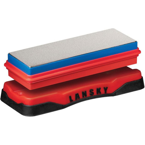 Lansky Double Side Diamond Bench Stone - Fine & Coarse