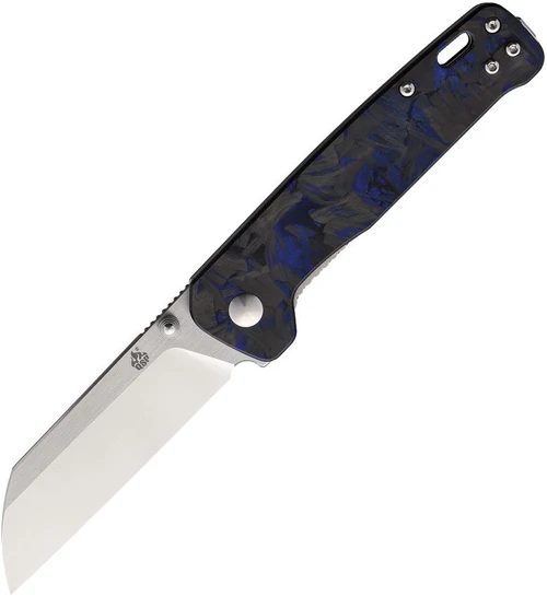 4" (10.16cm) closed. 3" (7.62cm) satin finish D2 tool steel blade. Black G10 handle with blue and black shredded carbon fiber overlay. Thumb stud. Lanyard hole. Pocket clip. Boxed.
Minimum Advertised Price:	$38.66
Retail Price:	$48.50
Weight:	0.28lbs
Country of Origin:	China