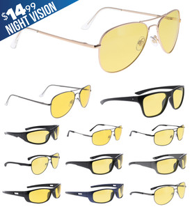$14.99 Night Driving Glasses - Roanoke $14.99 Night Driving Glasses - Roanoke