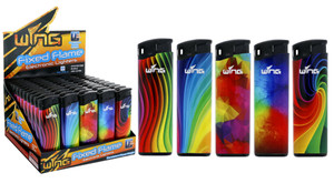 $1.99 Colorful Fixed Flame Electronic Lighter (50/1000) (1000 lighters per quantity ordered) $1.99 Colorful Fixed Flame Electronic Lighter (50/1000) (1000 lighters per quantity ordered)