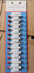 $1.99 Eyeglass Repair Kit in a Tube - 12 Per Card $1.99 Eyeglass Repair Kit in a Tube - 12 Per Card