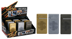 $9.99 NYC Money Sign Metal Turbo Lighter (12/240) (240 lighters per quantity ordered) $9.99 NYC Money Sign Metal Turbo Lighter (12/240) (240 lighters per quantity ordered)